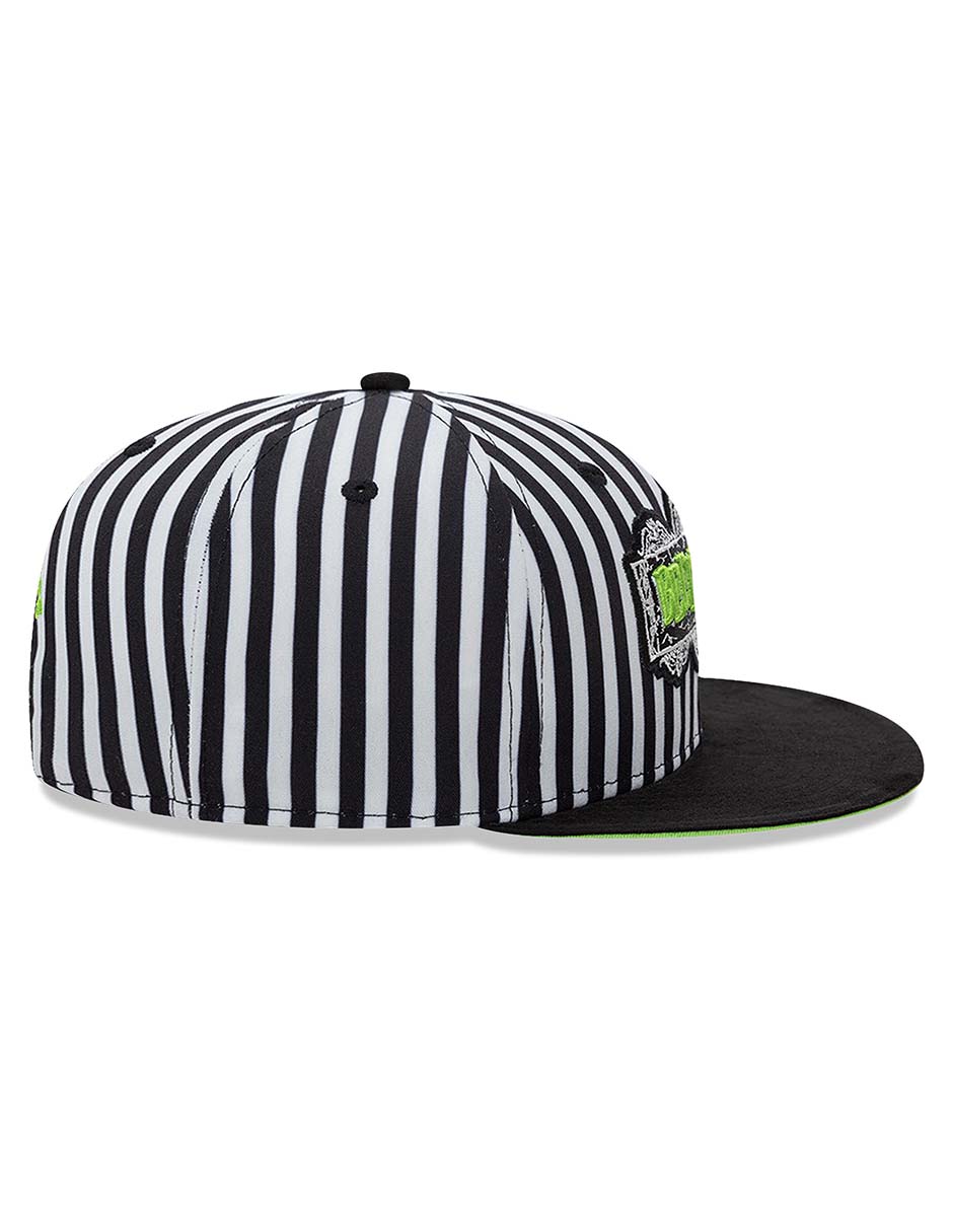 Gorra visera plana broche casual Beetlejuice unisex 7