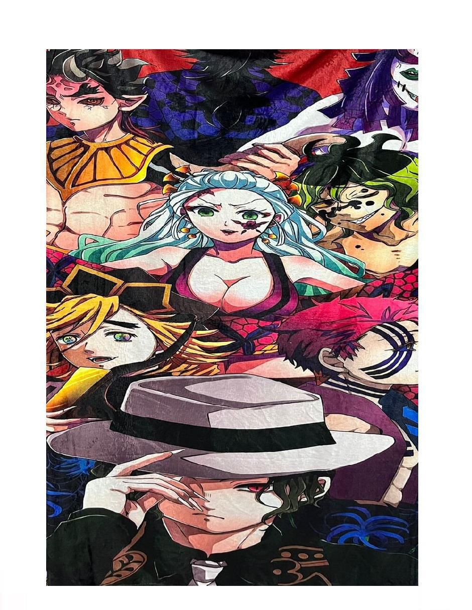 Frazada clásica de tejido suave Demon  slayer: kimetsu no yaiba unisex 2