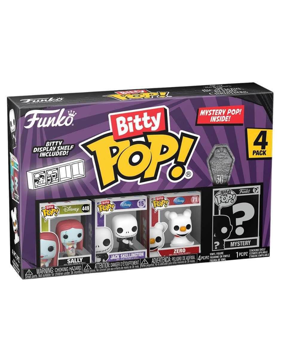 Bitty POP! Disney The nightmare before christmas más figura sorpresa Bitty POP! Disney The nightmare before christmas más figura sorpresa
