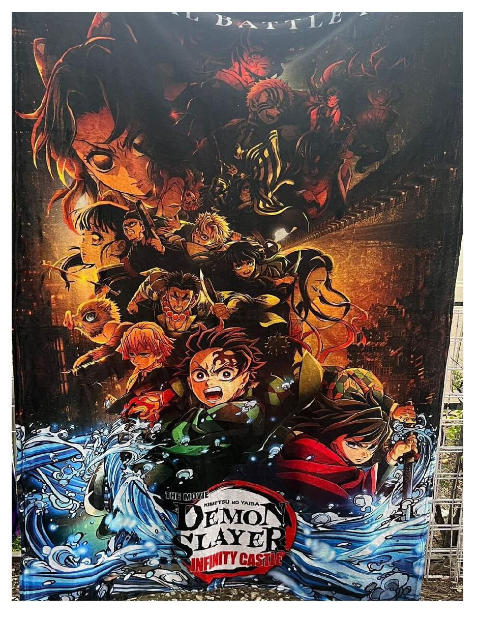 Frazada clásica de tejido suave Demon Slayer: Kimetsu No Yaiba unisex 2