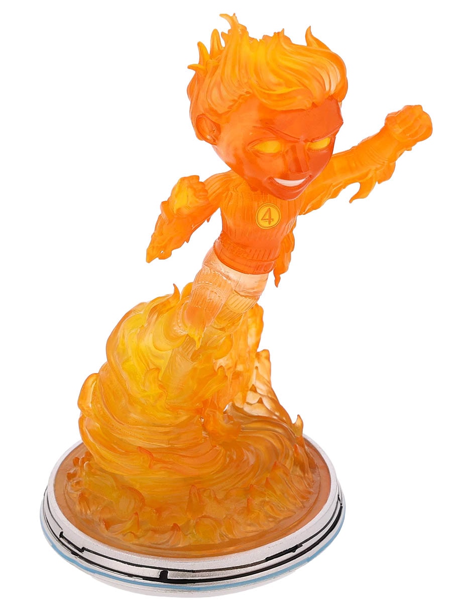 Escultura de Human Torch 2