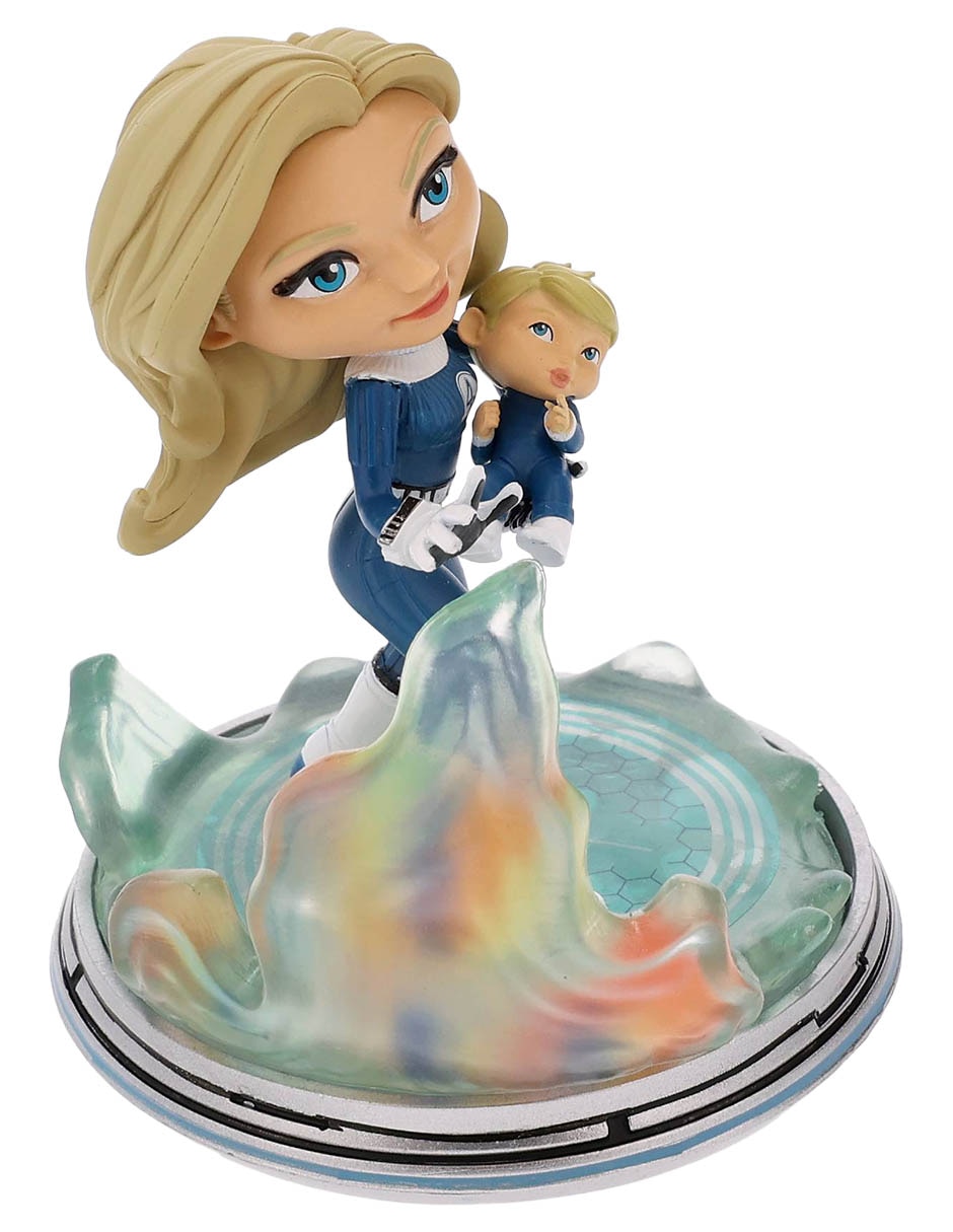 Escultura de Invisible Woman & Franklin 2