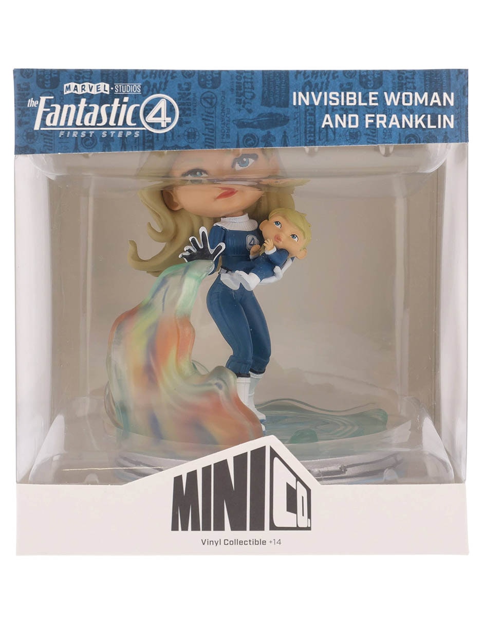 Escultura de Invisible Woman & Franklin 4