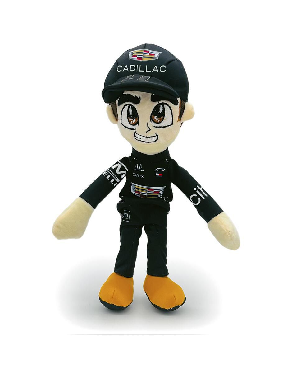 Peluche de Sergio Pérez Cadillac formula 1 team