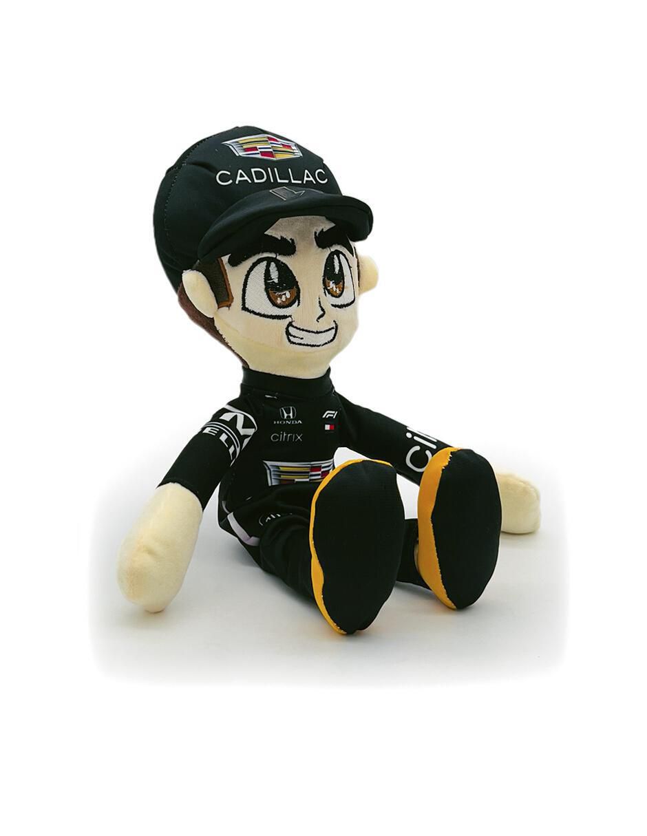 Peluche de Sergio Pérez Cadillac formula 1 team 4