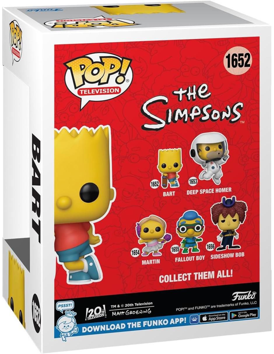 POP! Television Los Simpson Bart Simpson 3