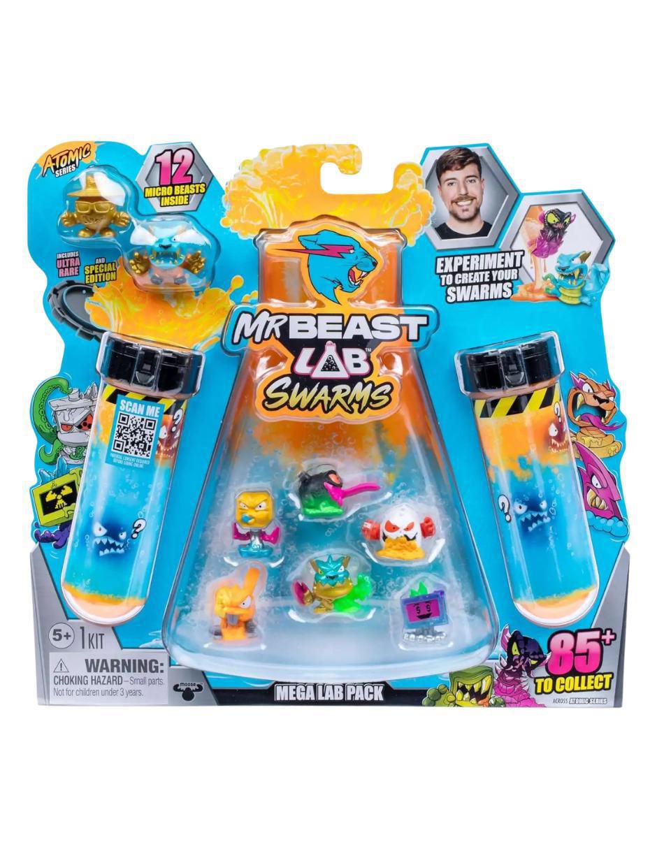 Figura de colección Mr Beast Lab Swarms con movimiento Figura de colección Mr Beast Lab Swarms con movimiento