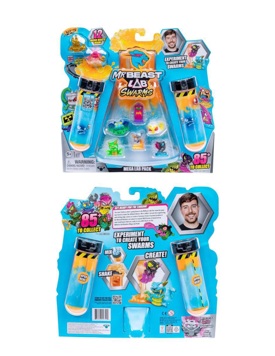 Figura de colección Mr Beast Lab Swarms 3