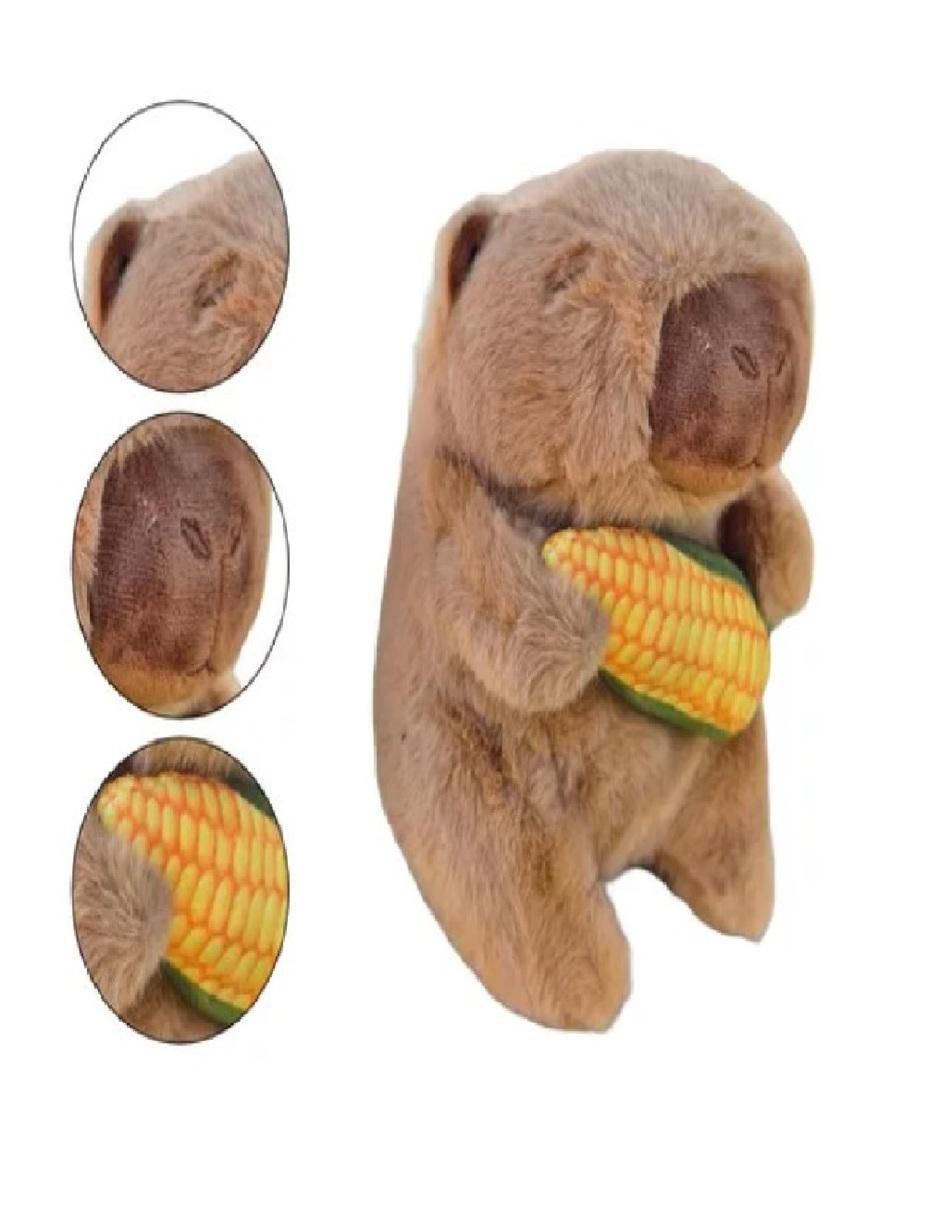Peluche de capibara 28 cm 2