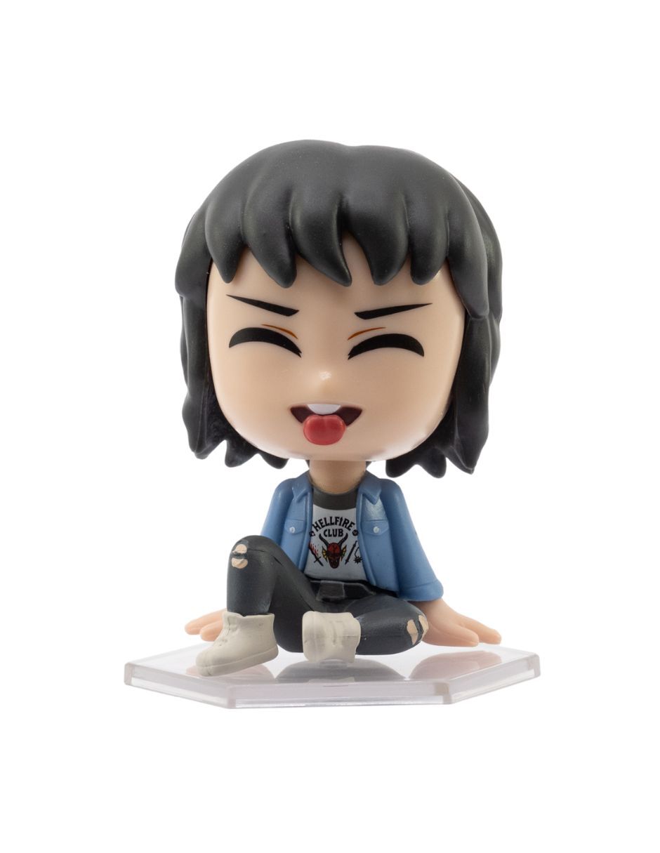 Figura de acción Stranger Things Eddie Munson fans cabeza oscilante