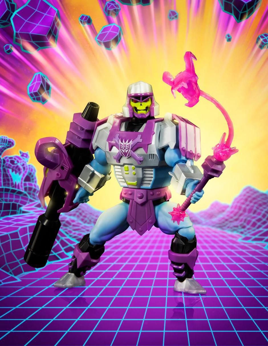 Figura de colección articulada Master of the Universe New Eternia Skeletor action 2