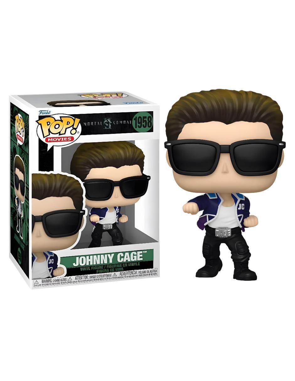 Figura de colección Mortal Kombat Johnny Cash 3