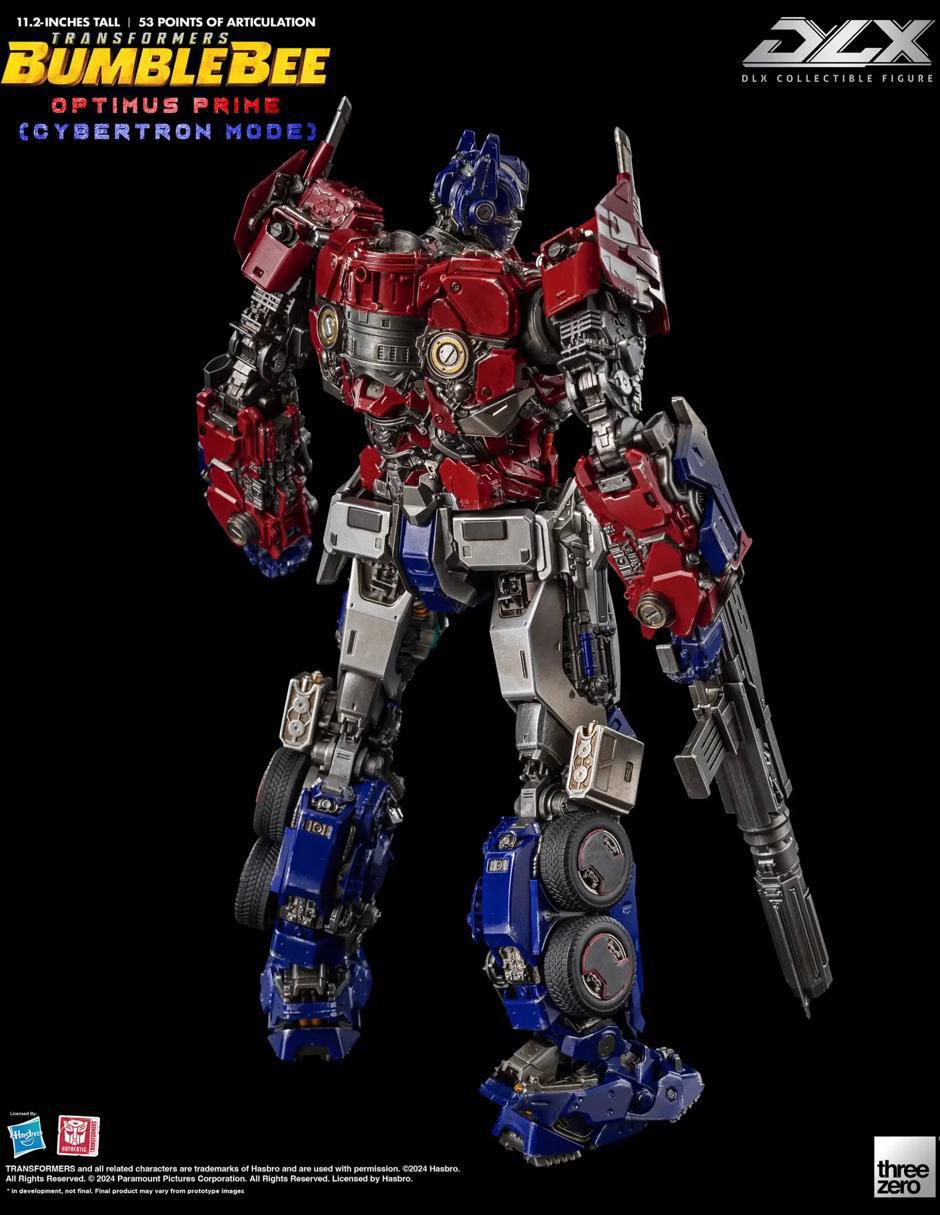 Figura de colección articulada Transformers Bumblebee Optimus Prime con luz 4