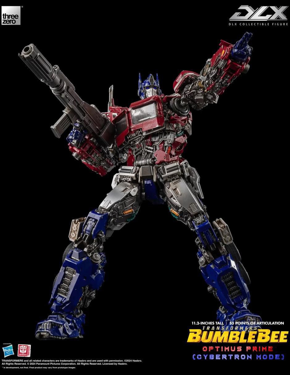 Figura de colección articulada Transformers Bumblebee Optimus Prime con luz 5
