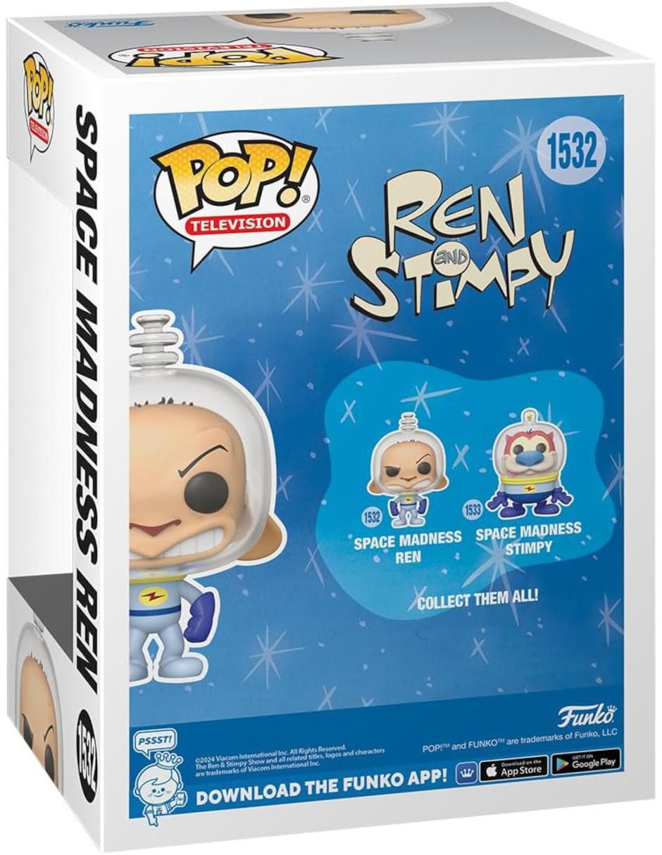 Funko Pop! Television Ren and Stimpy Space Madness Ren 3