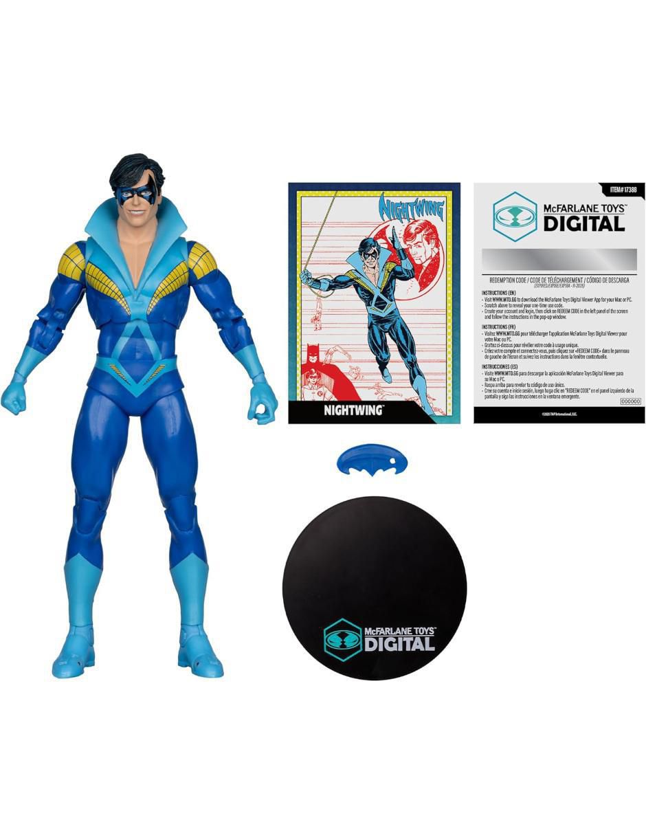 Figura de colección articulada The New Teen Titans Nightwing 2