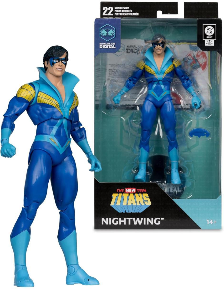 Figura de colección articulada The New Teen Titans Nightwing 3
