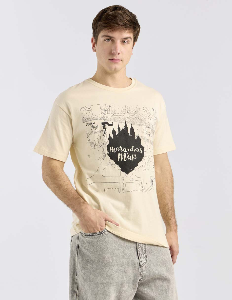 Playera cuello redondo para hombre