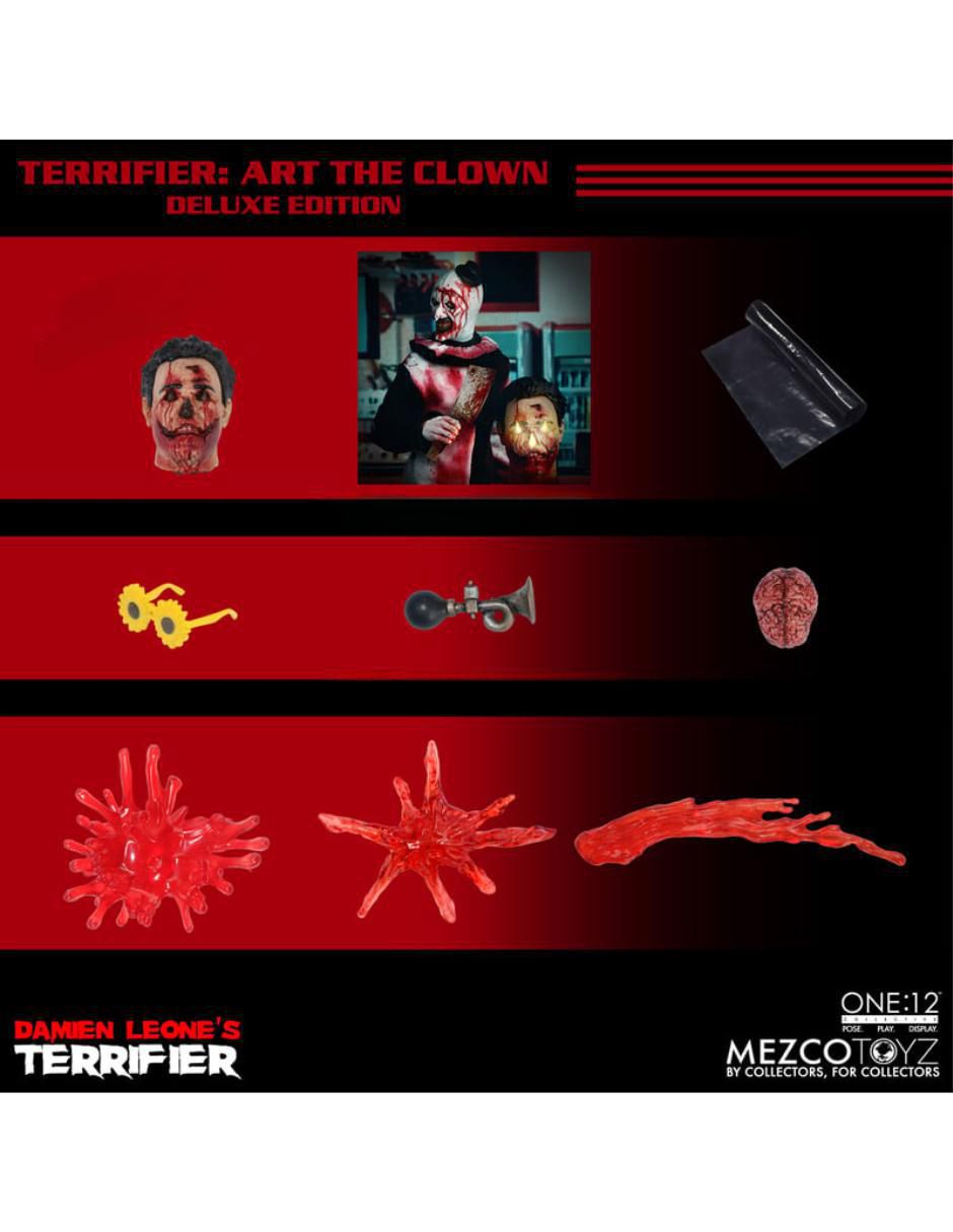 Figura de colección articulada Terrifier Arte deluxe con luz 3