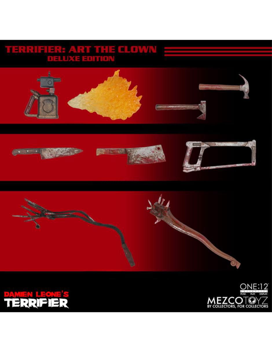 Figura de colección articulada Terrifier Arte deluxe con luz 4