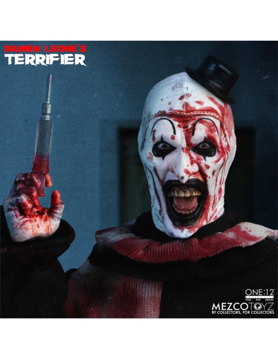 Figura de colección articulada Terrifier Arte deluxe con luz 5