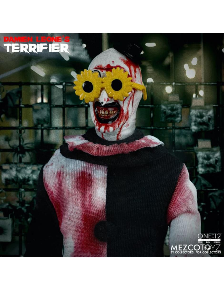 Figura de colección articulada Terrifier Arte deluxe con luz 7