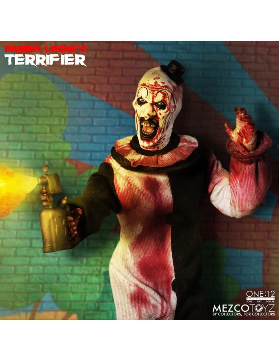 Figura de colección articulada Terrifier Arte deluxe con luz 8