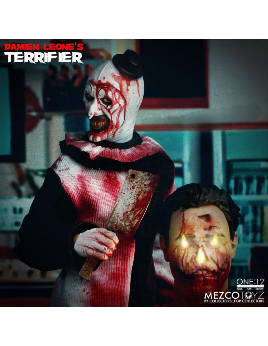 Figura de colección articulada Terrifier Arte deluxe con luz 10