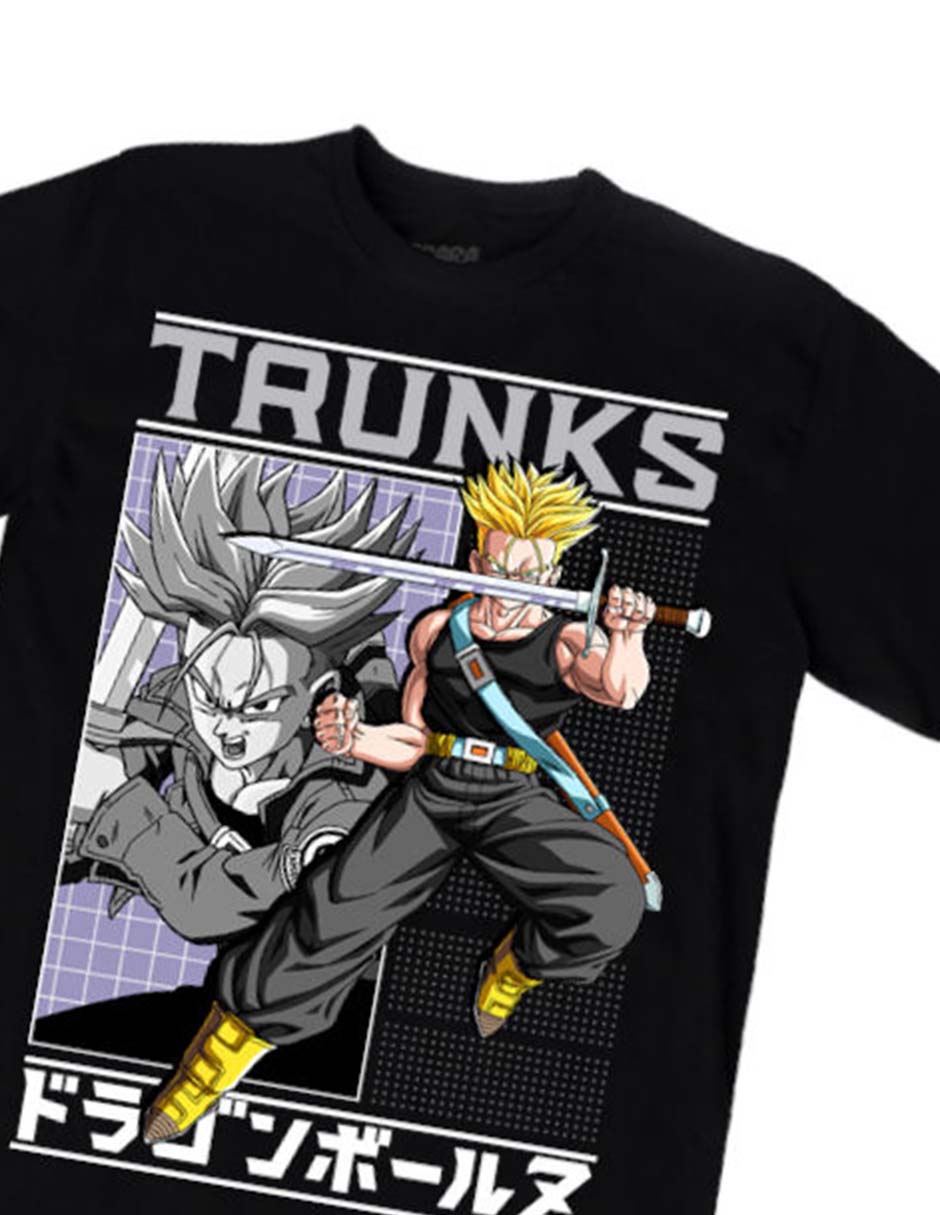 Playera Dragon Ball Z cuello redondo para hombre 3
