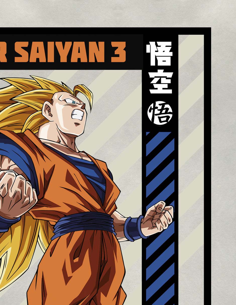 Playera Dragon Ball Z cuello redondo para hombre 4