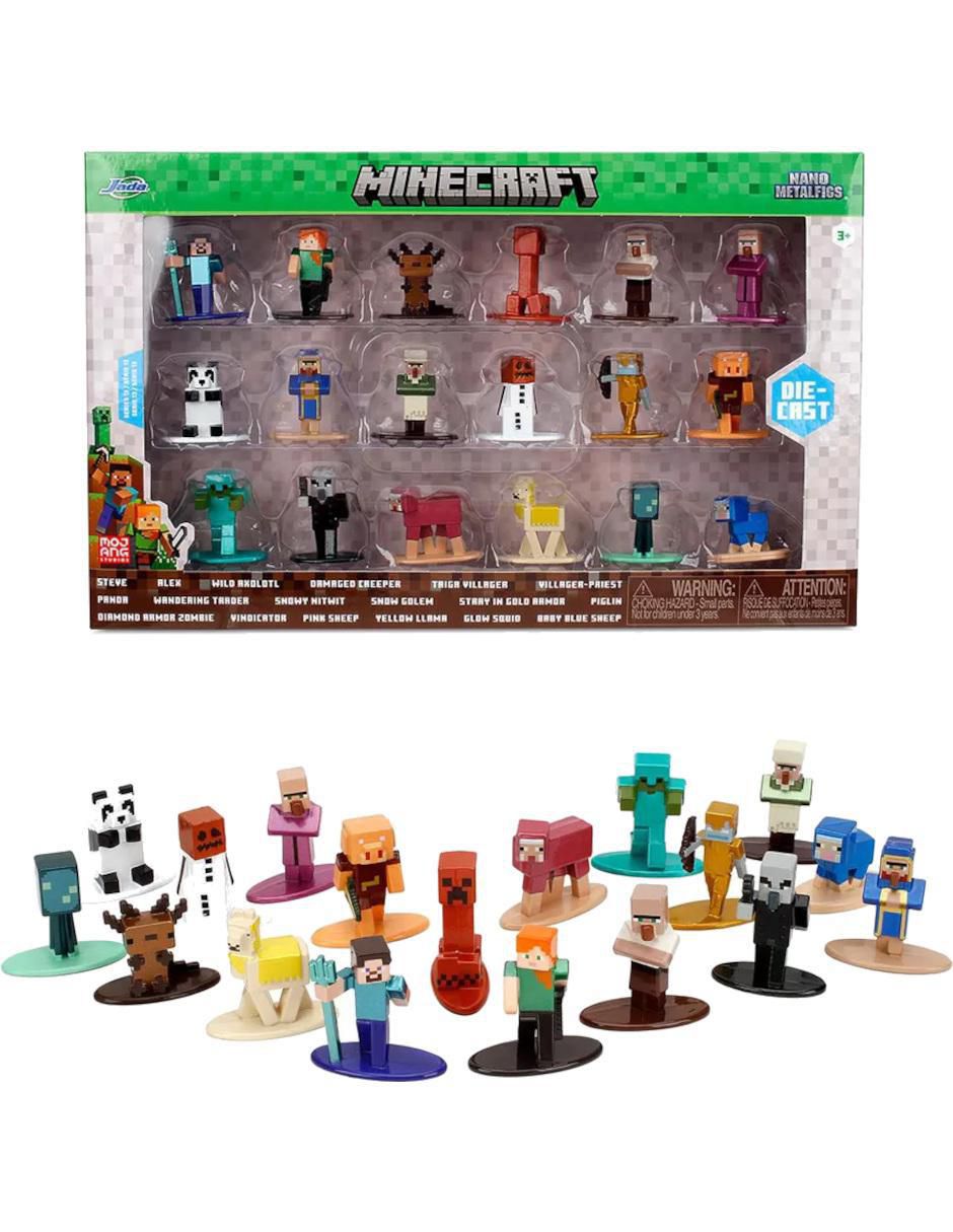 Set figuras acción Minecraft Set figuras acción Minecraft