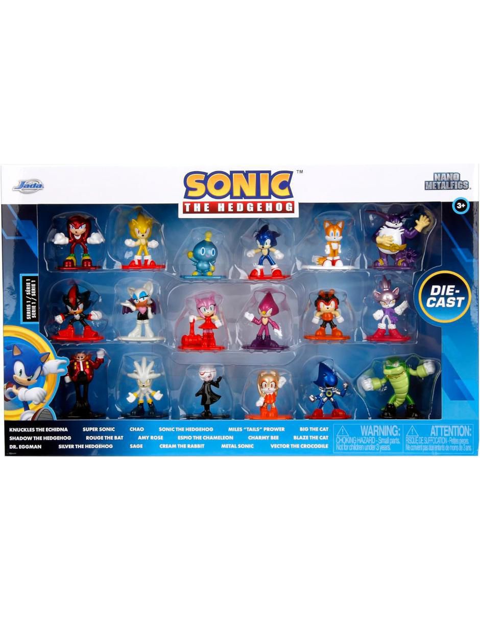 Set figuras acción Sonic 3