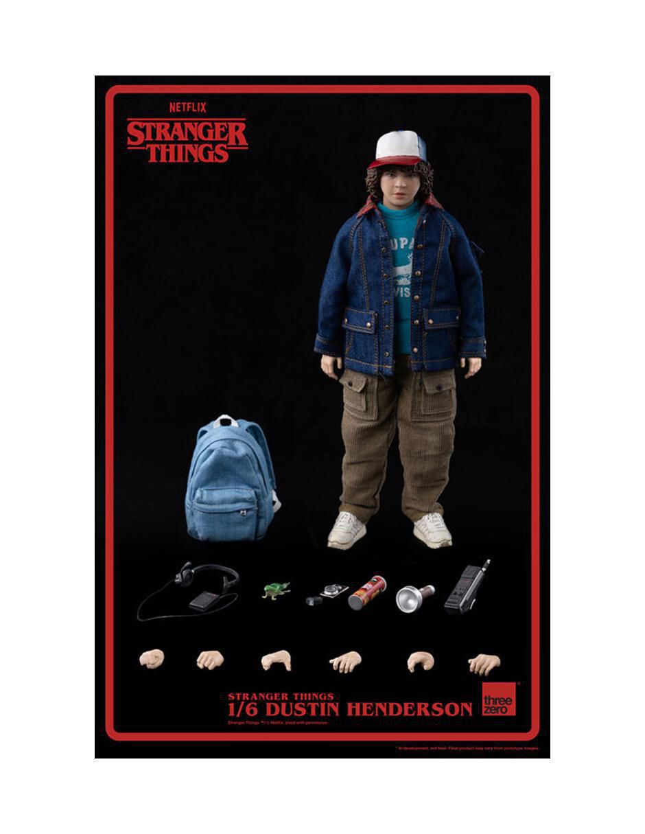 Figura de colección articulada Stranger Things Dustin Henderson especial con movimiento 2