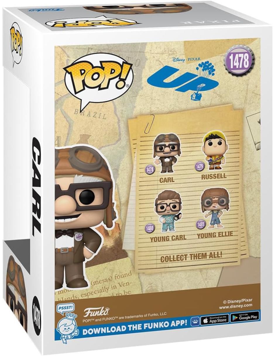 Figura de colección UP Carl Fredricksen 3
