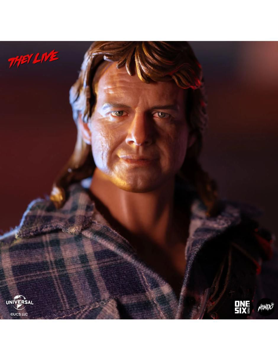 Figura de colección articulada They Live John Nada limitada 4