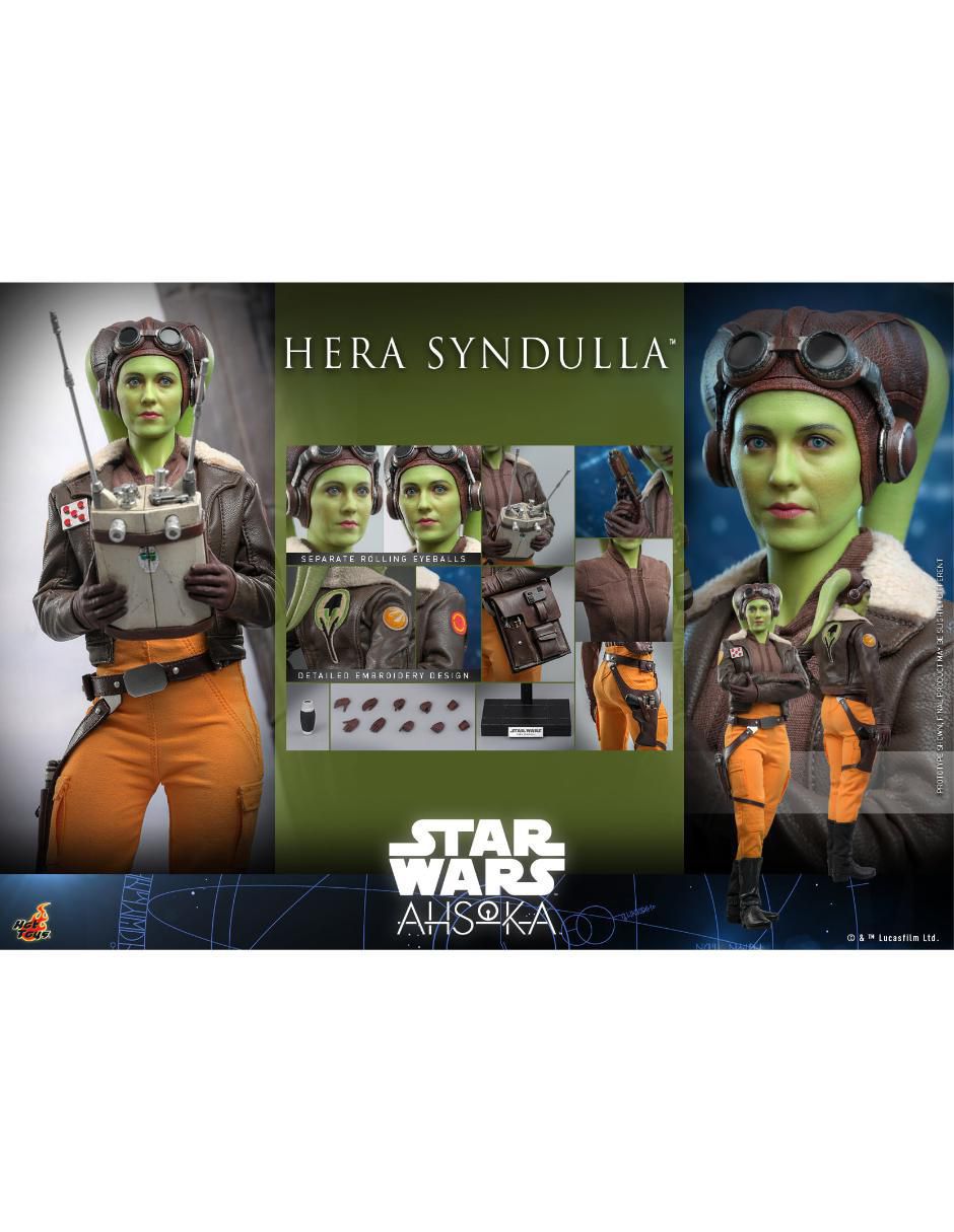 Figura de colección articulada Star Wars: Ahsoka Hera Syndulla 2