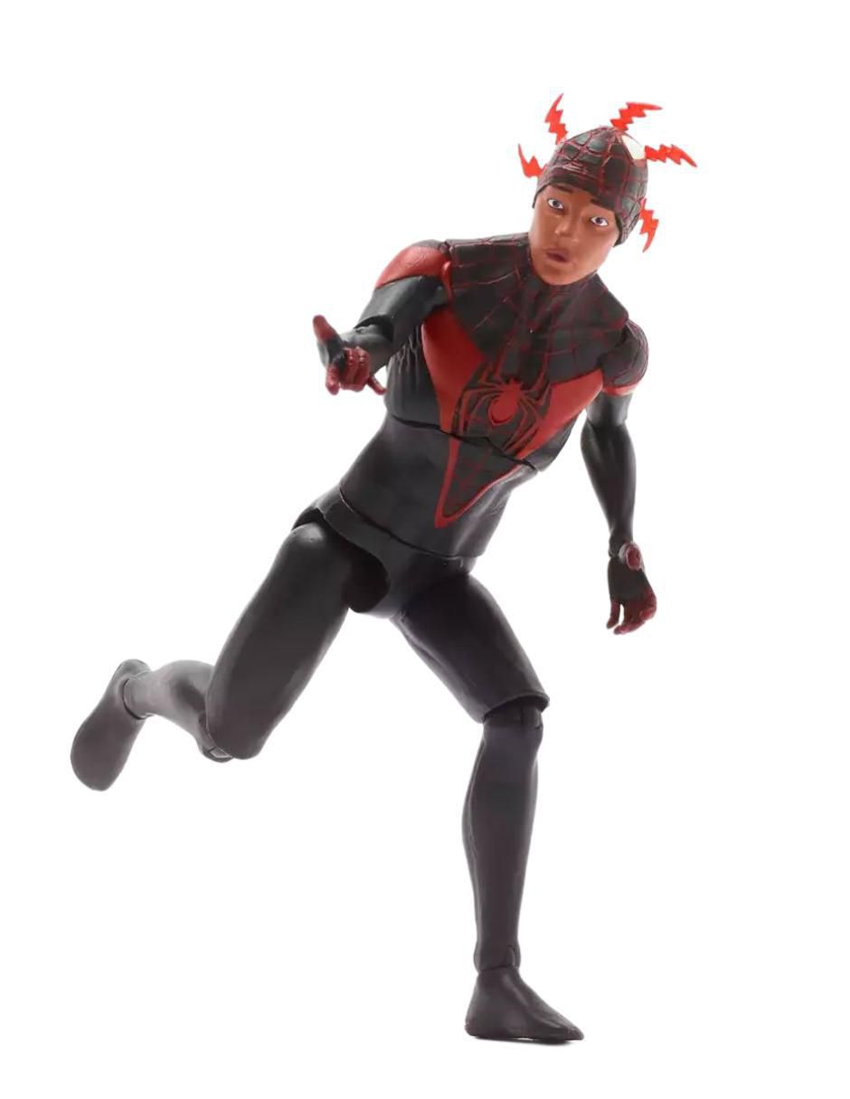 Figura de colección articulada Spider-Man Miles Morales action 5