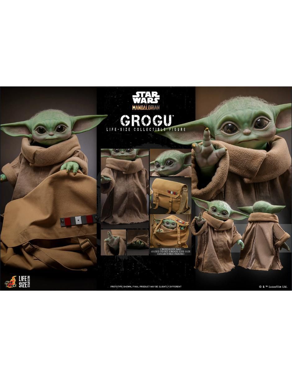 Figura de colección articulada Star Wars The Mandalorian Grogu 2