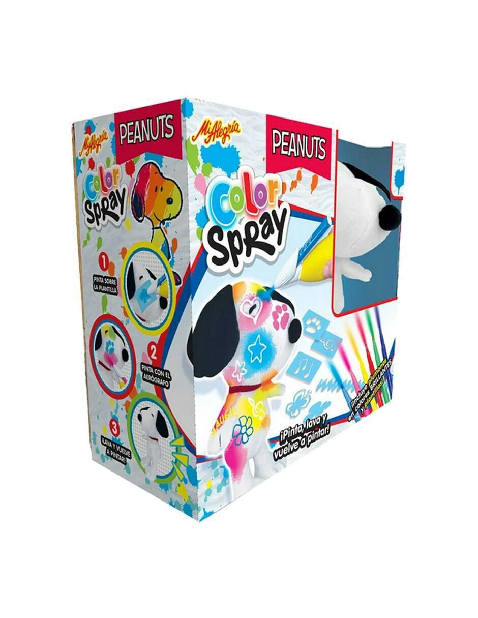 Peluche de Snoopy Color Spray de 26 cm 3