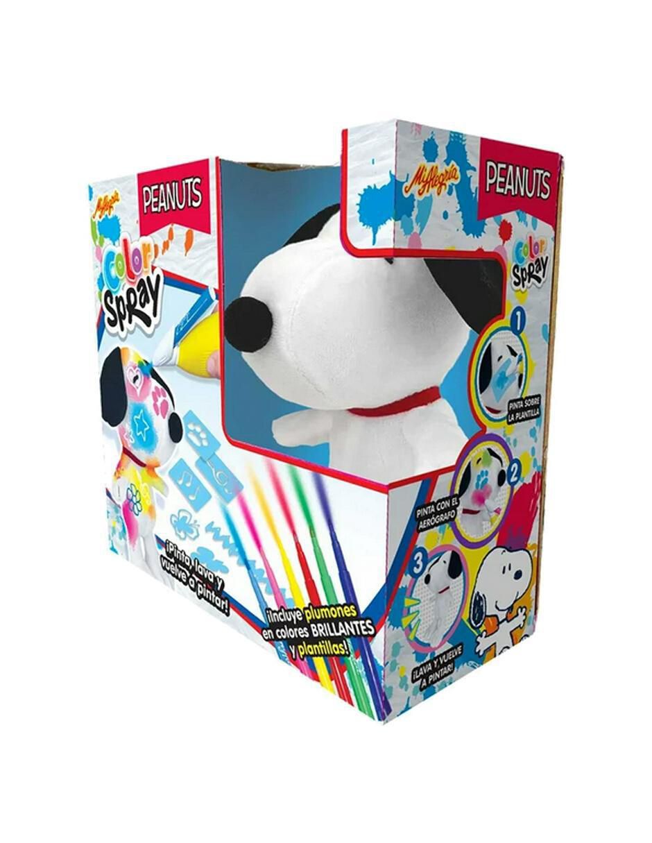 Peluche de Snoopy Color Spray de 26 cm 4