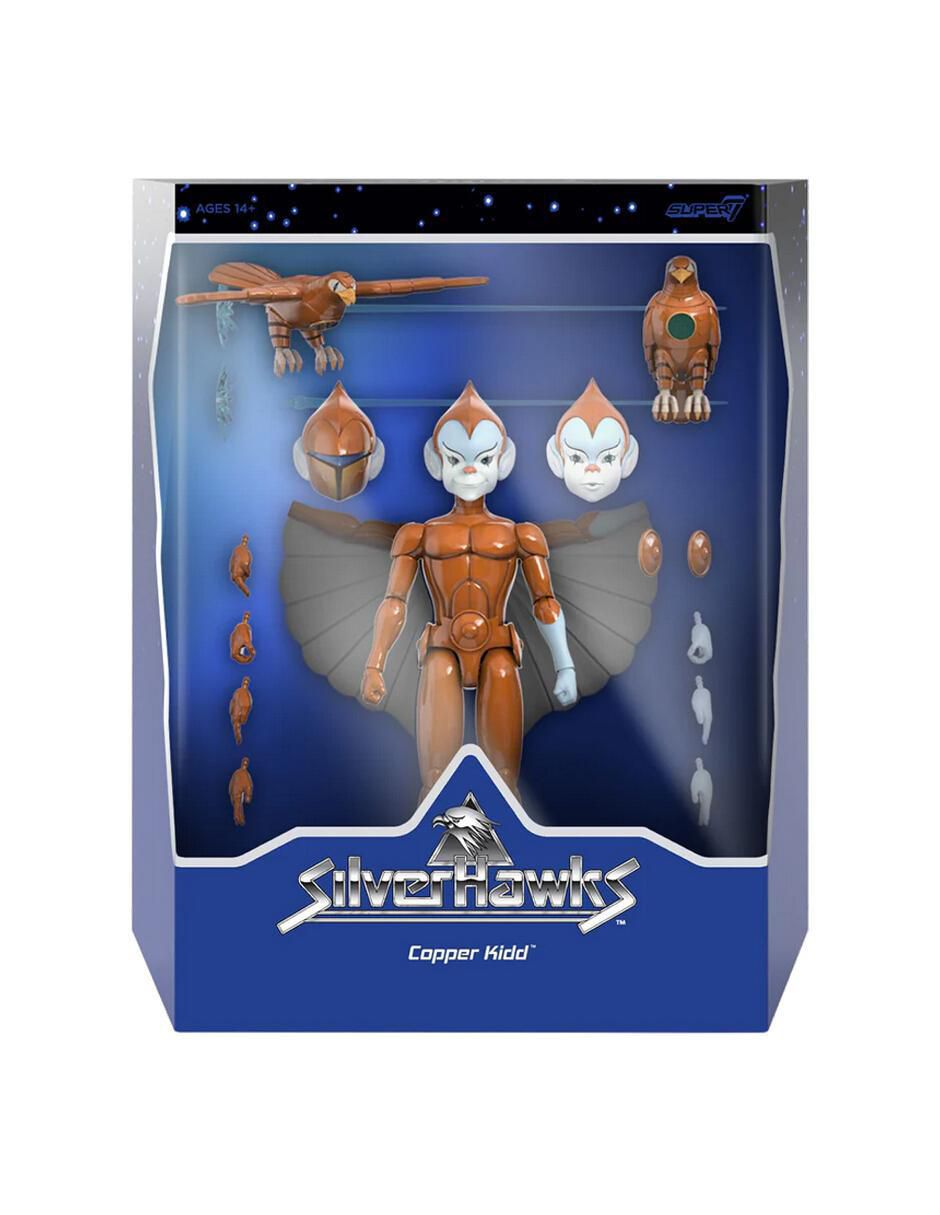 Figura de acción articulada SilverHawks ultimate con movimiento 2