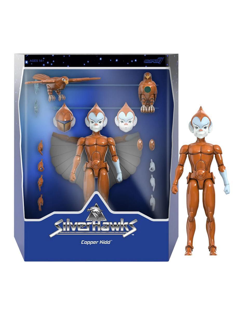 Figura de acción articulada SilverHawks ultimate con movimiento 3