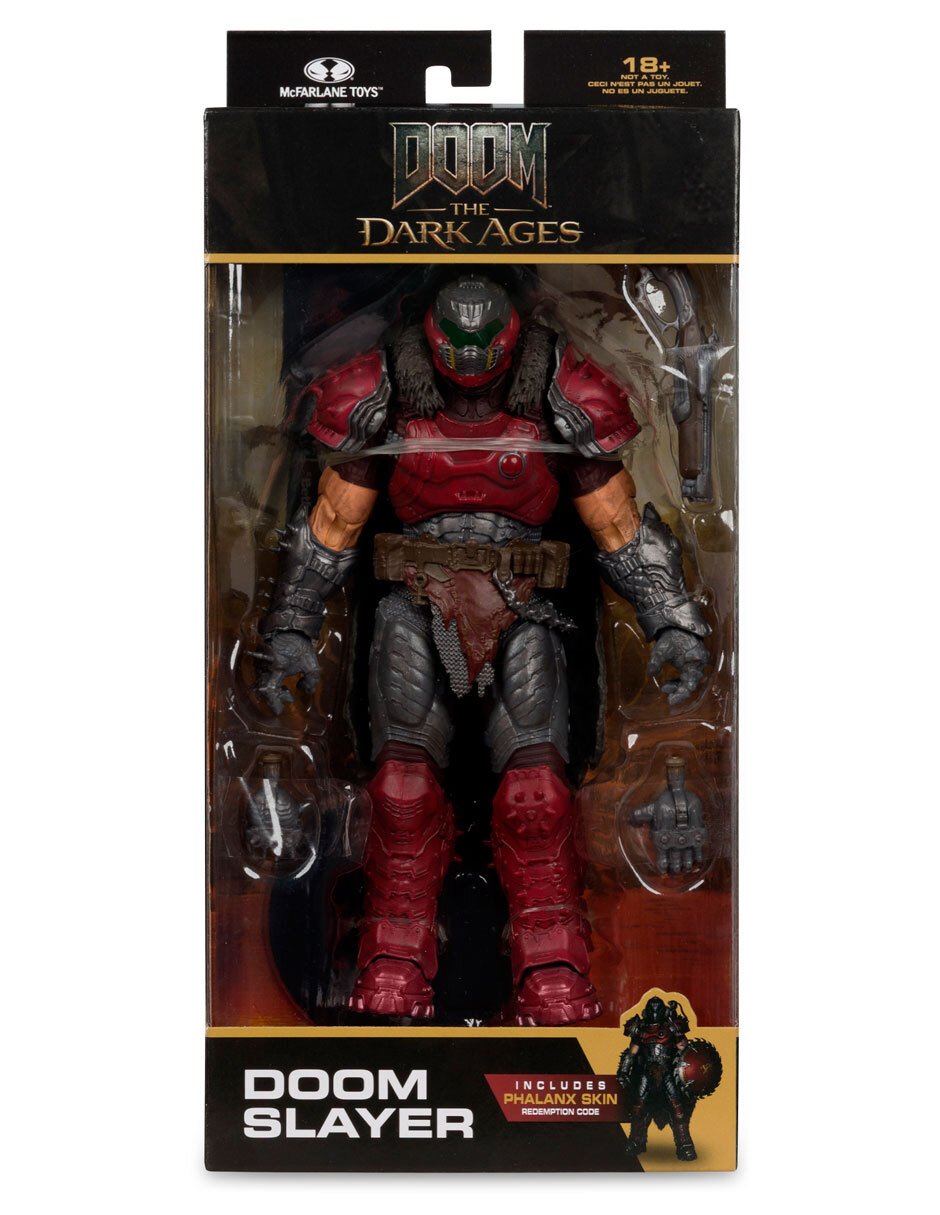 Figura de colección Doom Eternal Doom Slayer 3