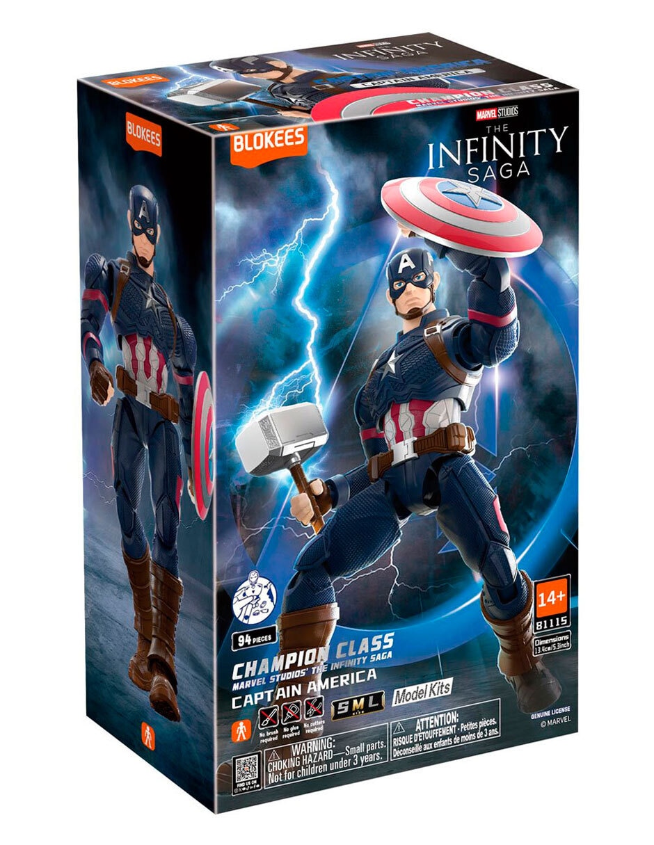 Figura de colección articulada Marvel Capitán América 2