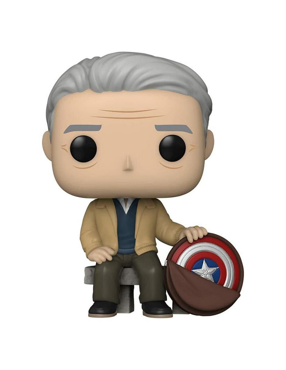 Funko Pop! Avengers Endgame Steve Rogers Captain America Old Man especial Funko Pop! Avengers Endgame Steve Rogers Captain America Old Man especial