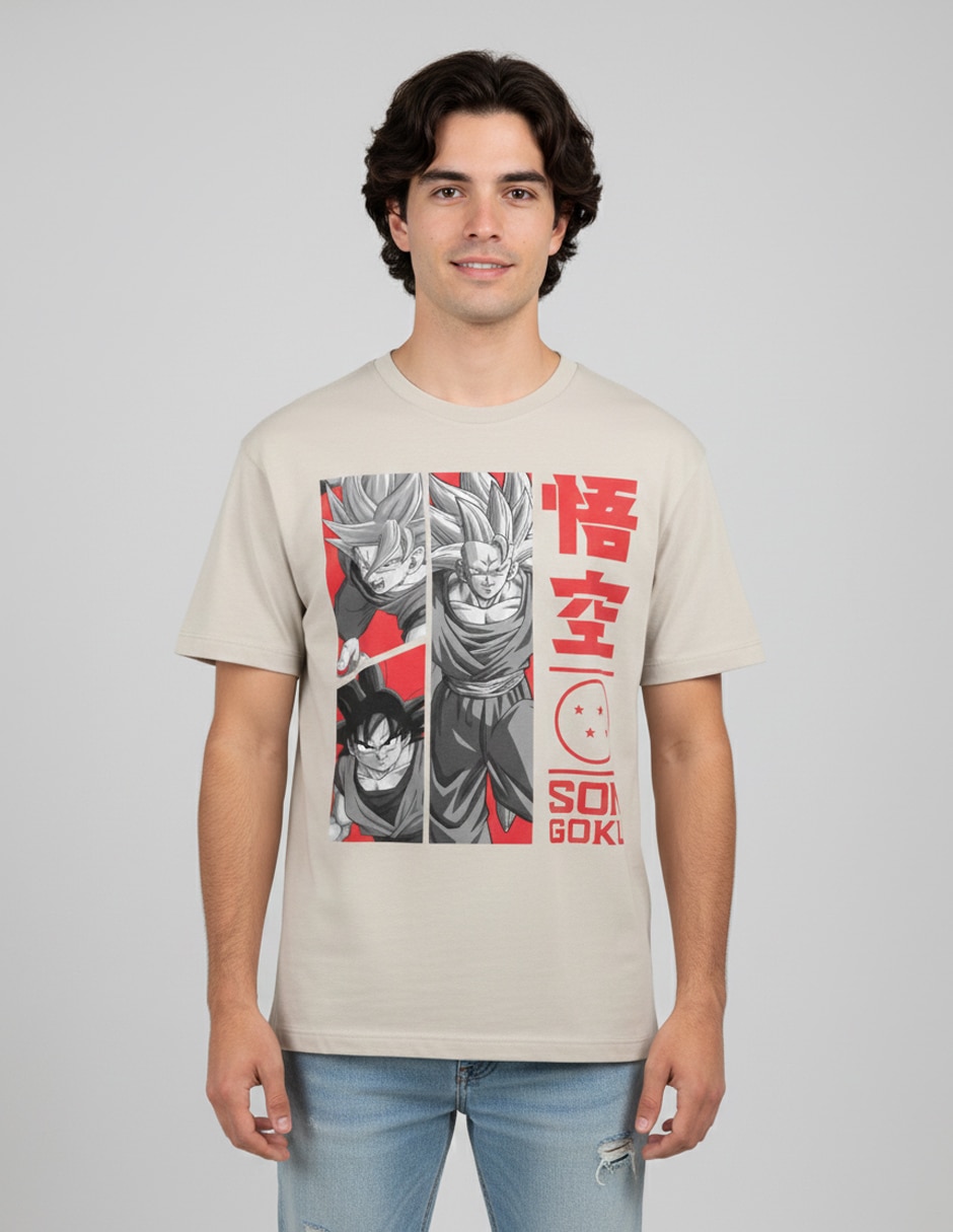 Playera cuello redondo para hombre