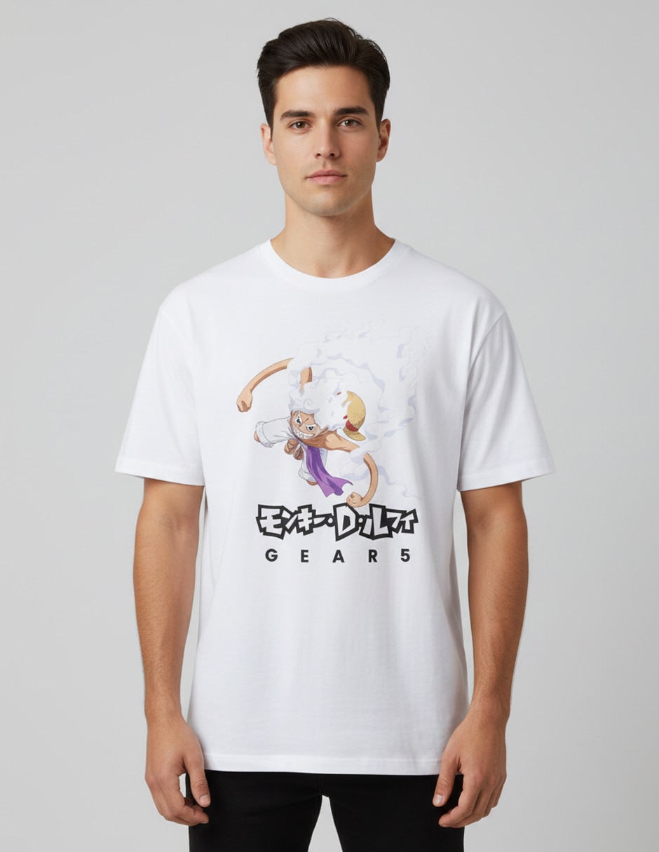 Playera cuello redondo para hombre