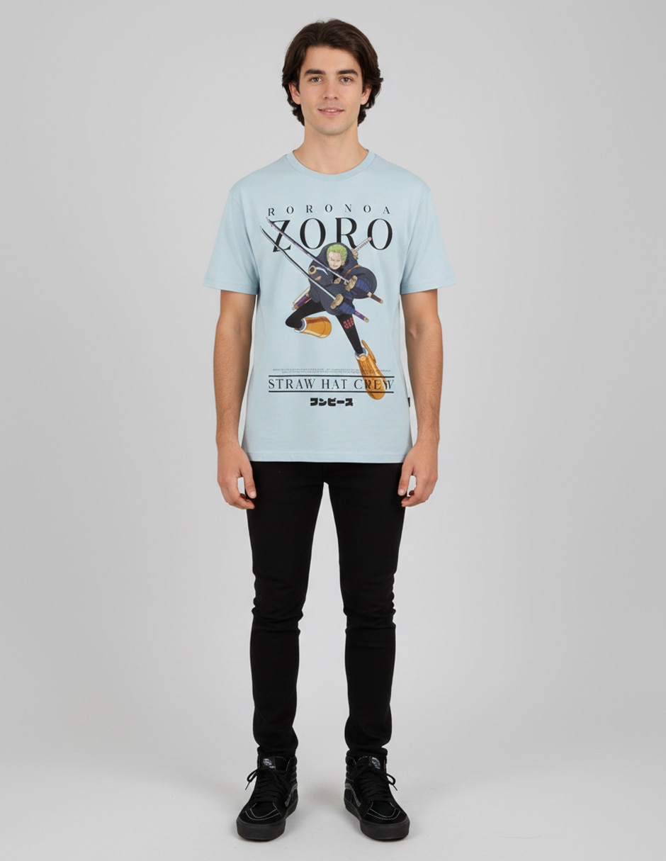 Playera cuello redondo para hombre 2