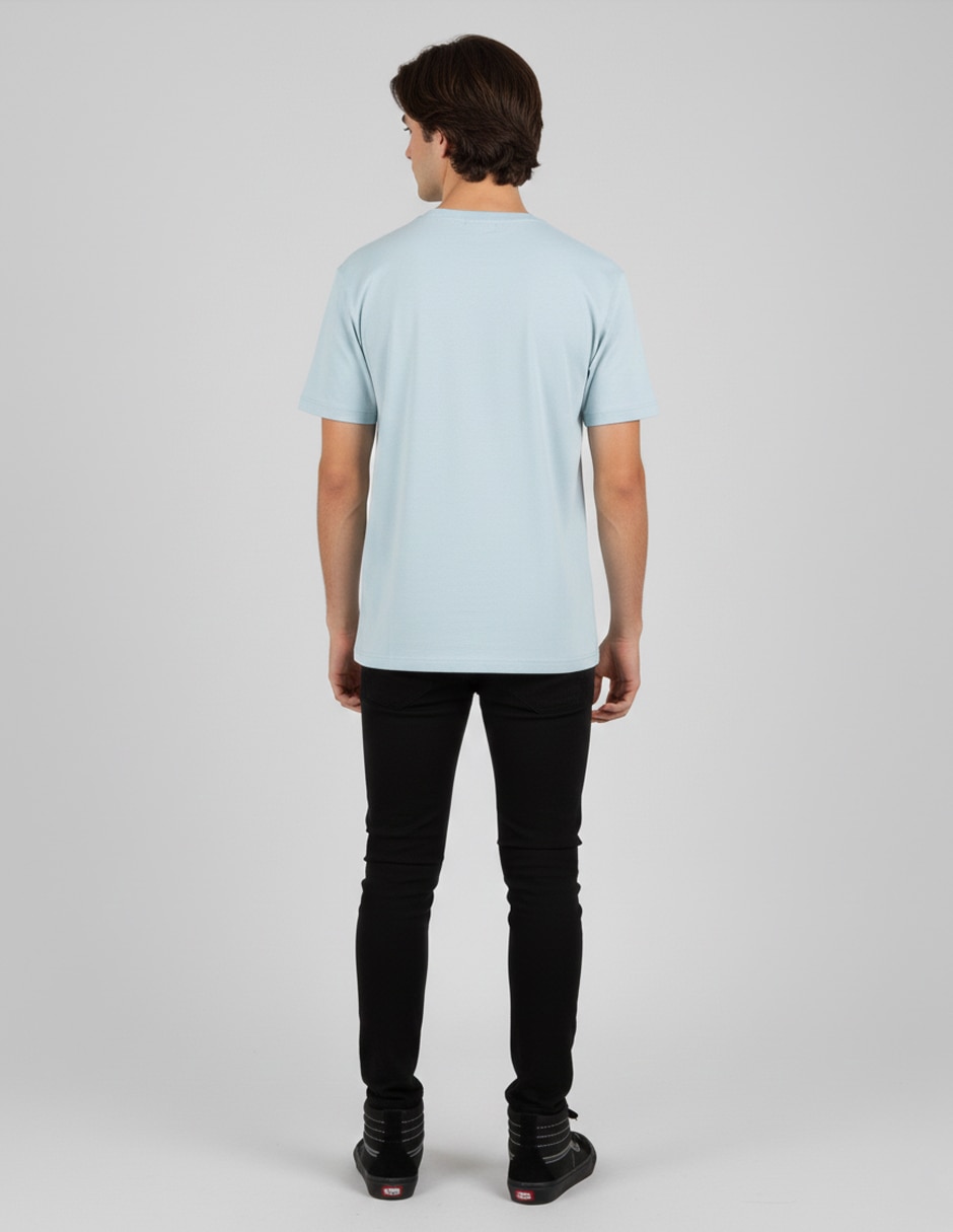Playera cuello redondo para hombre 4