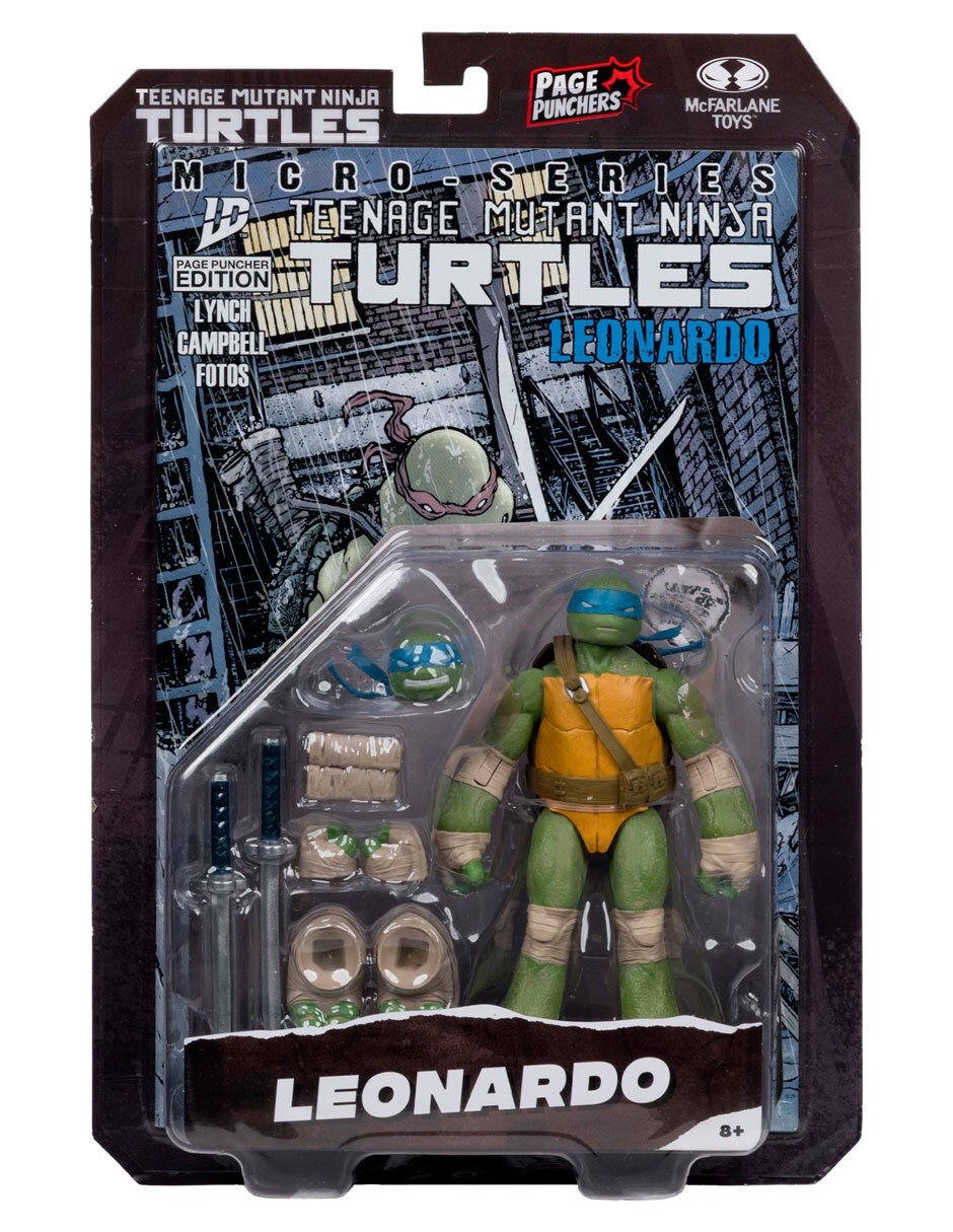 Figura de colección Tortugas Ninja Leonardo 2
